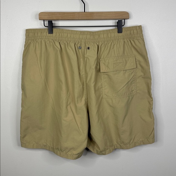 Polo Ralph Lauren Men's 1X XLT Big Tank Khaki Yellow Pony Pool Swim Trunks - Picture 4 of 8